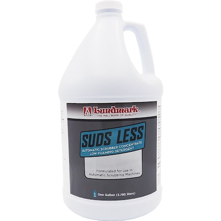 Lundmark 1 Gal. Suds Less Cleaner for Use in Automatic Scrubbing Machine 3278G01-4